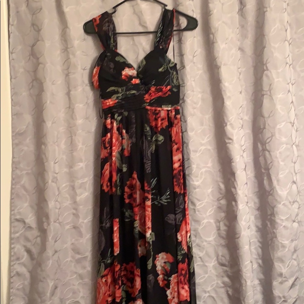 Floor length gown